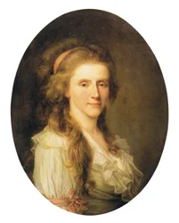Portrait of Augusta Louise zu Stolberg